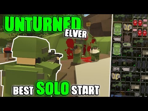 My BEST SOLO RAGS To RICHES in 8,000 Hours - Unturned PvP