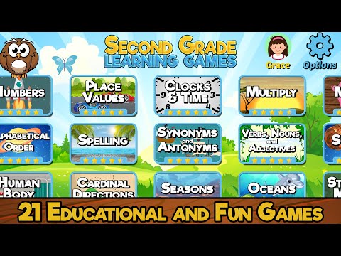 Second Grade Learning Games SE Video