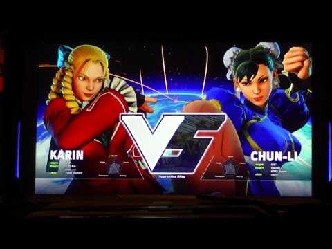 SF5 Beta @ Canada Cup 2015 - Karin vs EG Ricki Ortiz (Chun)