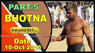 (1) Bhotna (Barnala) Kabaddi Tournament 10 Oct 2015