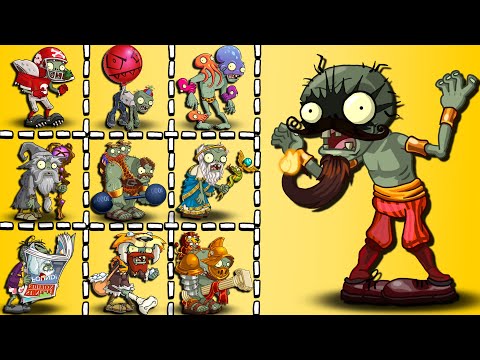 Firebreather Zombie vs All Zombies - Who Will Win? - PvZ 2 Zombie vs Zombie