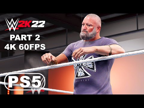 WWE 2K22 MyRise PS5 Gameplay Walkthrough Part 2 - WWE 2K22 Gameplay (4K 60FPS) No Commentary