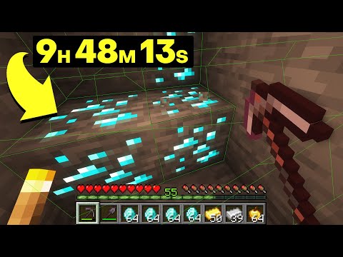 EinfachGustaf - I had a MINECRAFT BOT farm DIAMONDS FOR 10 HOURS and THIS happened!