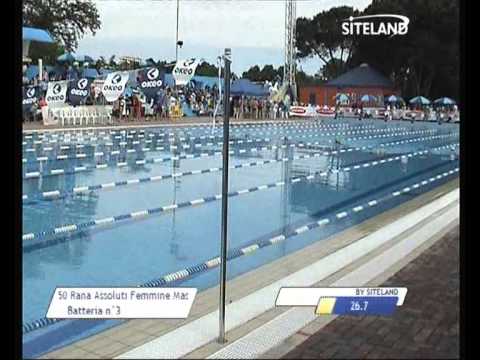 Serie 10 dei 50 Rana  Assoluti Femmine Master - 13 Memorial Andrea Bettiol