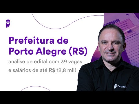 Prefeitura de Porto Alegre RS: análise de edital com 39 vagas e salários de até R$ 12,8 mil!