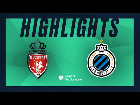 Royal Excel Mouscron – Club Brugge moments forts