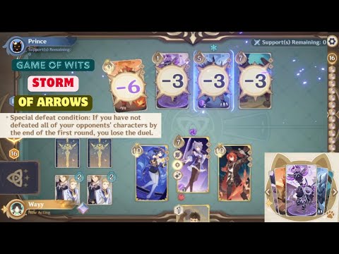 Game of Wits : Storm of Arrows | The Forge Realm's Temper Challenge | Genshin Impact 4.6