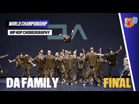 DA FAMILY | WINNERS | MEGA TEAM ADULT | #WDSF World Championship Hip Hop Choreograhpy 2025