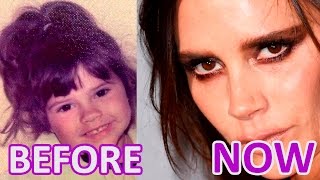 Woman and Time: Victoria Beckham. Before and Now