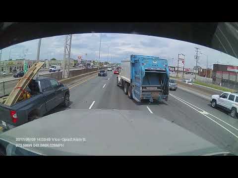 Trucker captures all kinds of terrible drivers on dash cam
