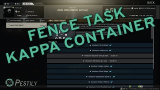 Fence Task - Kappa Container - Escape from Tarkov
