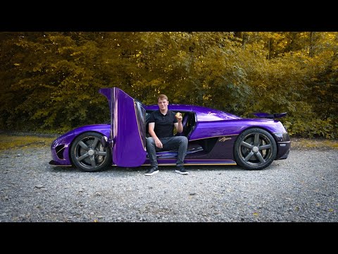 Thumbnail for Meet the only purple Koenigsegg Agera R! | Koenigsegg Agera R Review by Koenigsegg Agera