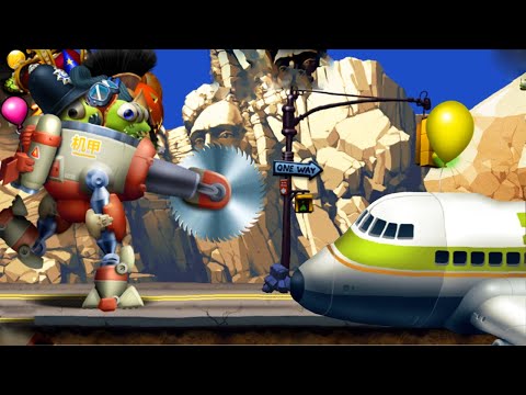 Zombie Tsunami Max Level 197 - Mecha vs passenger plane