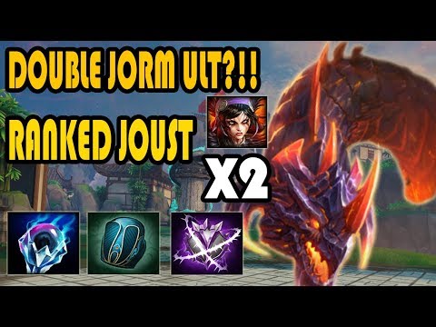DOUBLE JORM ULT IS NUTS!! Ranked Joust Gameplay -SMITE