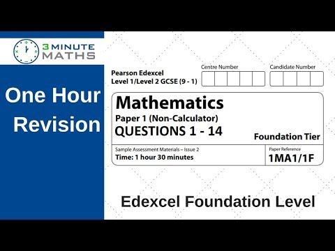 How To Pass Gcse Math Foundation