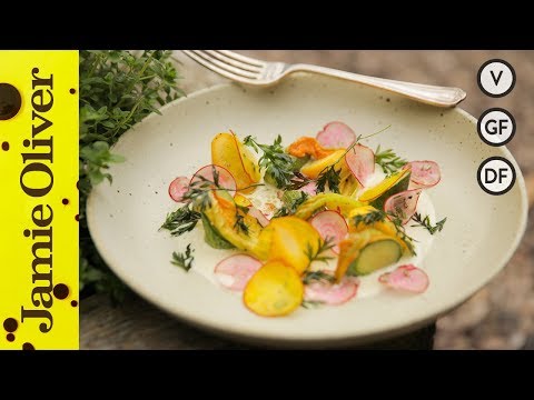 夏のガーデンサラダ＆自家製マヨネーズ｜ジャン・インベール (Summer Garden Salad & Homemade Mayonnaise  | Jean Imbert)