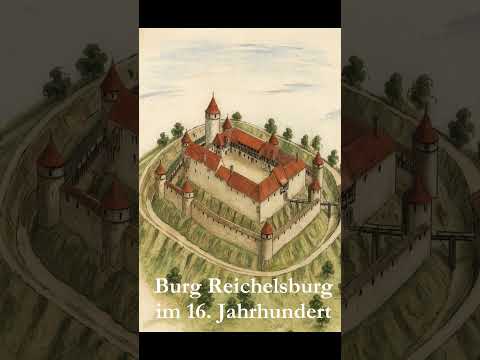 Burg Reichelsburg in Unterfranken schon 800 Jahre alt #burgen #history #geschichte #castle