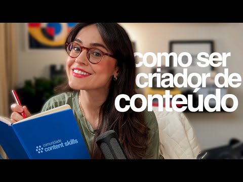 se você quer COMEÇAR A CRIAR CONTEÚDO e ganhar dinheiro com isso, assista esse vídeo! | Ana Melo