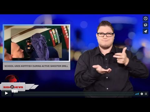 School uses Keffiyeh during active shooter drill (ASL - 5.19.19)