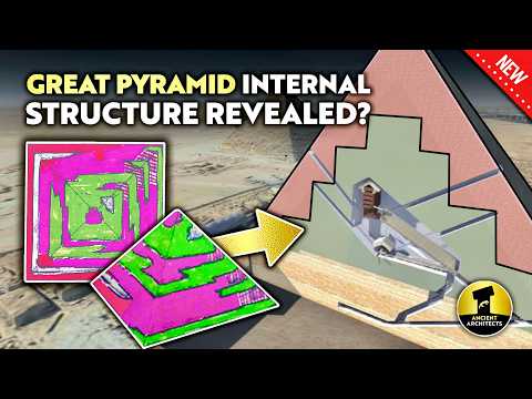 גיאופיזיקה חושפת את המבנה הפנימי של הפירמידה הגדולה