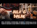 Break Alex G Сover / Guitar Tab / Lesson / Tutorial