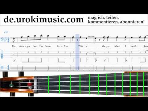 Cellounterricht Ariana Grande - Break Free Noten Lernen Teil#2 um-995