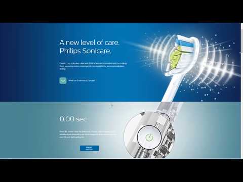 Philips Sonicare Electric Toothbrush Sonic Technology Explanation
