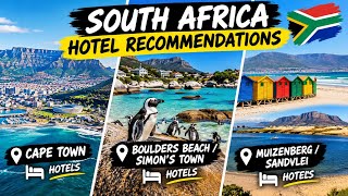 🇿🇦 South Africa Hotel Recommendations | Cape Town, Boulders Beach & Muizenberg
