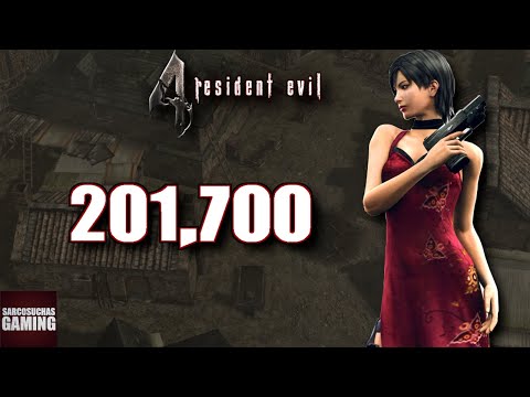 RE4 PC 60fps Mercenaries - Ada - Village - 201k