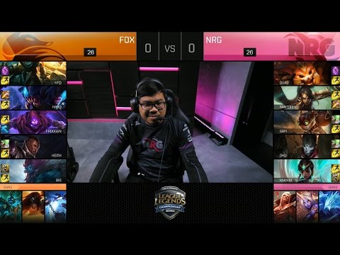 FOX vs NRG Game 1 Highlights - ECHO FOX vs NRG ESPORTS 2017 NALCS PROMOTION TOURNAMENT