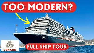 FULL Cunard Queen Anne Ship Tour! All Decks and Venues Explored - TOO MODERN?
