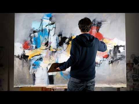 artist Francesco D'Adamo - MANIFESTI paintings (Lyrical Abstraction, Abstract Expressionism)