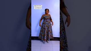 BEAUTIFUL ANKARA DRESS STYLE #zamakalefashion #latestafricaprint #africanclothing