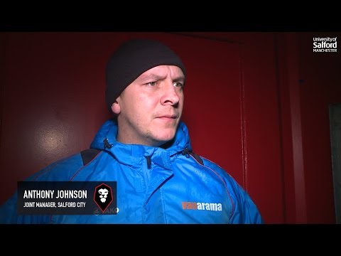 Salford City 0-3 Harrogate Town - Anthony Johnson post-match interview