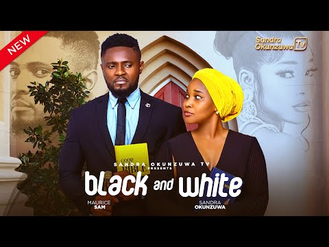 Black and White Nollywood Movie Thumbnail