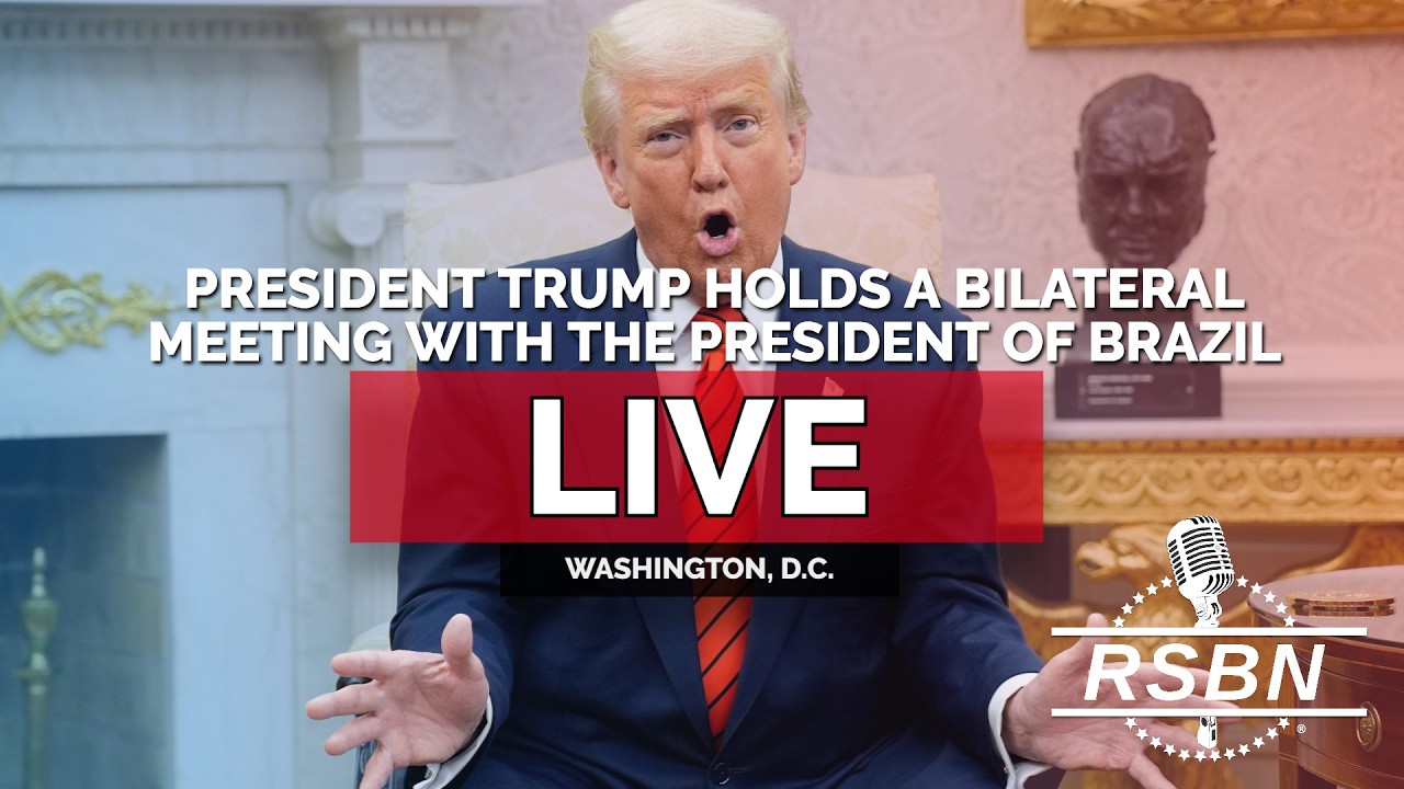 LIVE: President Trumps Holds a Bilateral Meeting with the President of Brazil - 05/07/26