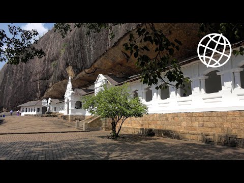 Golden Temple of Dambulla, Sri Lanka in 