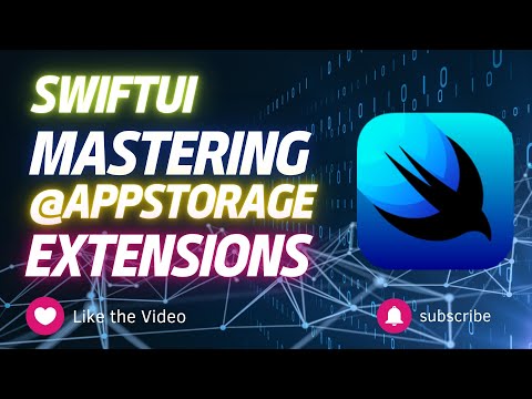 🚀 Mastering AppStorage in SwiftUI  Store Any Data Like a Pro! 🎨📅🔗