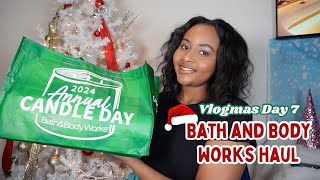 Don't Miss Out! TOP Candles from BATH & BODY WORKS REVEALED! CANDLE DAY HAUL 2024 | VLOGMAS Day 7