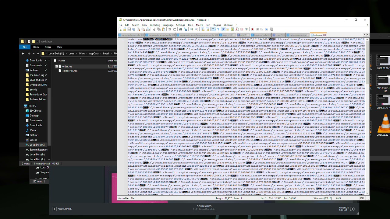 Workshop Character Organization Transfer (Rivals of Aether)