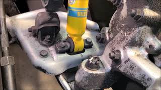 1984 C4 Corvette front suspension rebuild (Superpro Bushings, ball joints, hubs and steering rack)