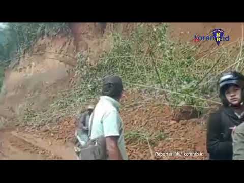 Jalan Provinsi Penghubung Lebong - Rejang Lebong, Longsor