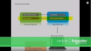 How to set Easergy MiCOM P40 protection relay to trip