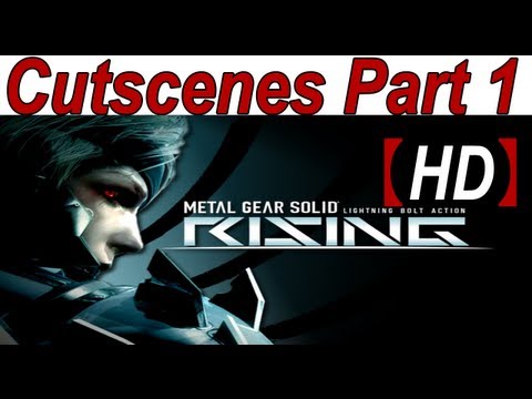 Metal Gear Rising Revengeance All Cutscenes Walkthrough Story Part 1【HD】