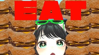 【 HandCam 】 Burger eating stream!