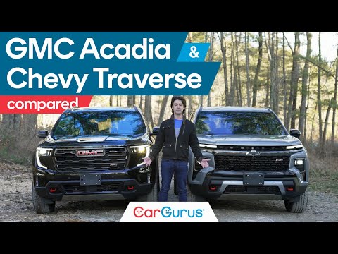 2025 Chevy Traverse vs 2025 GMC Acadia