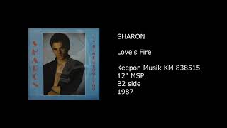 SHARON - Love's Fire - 1987