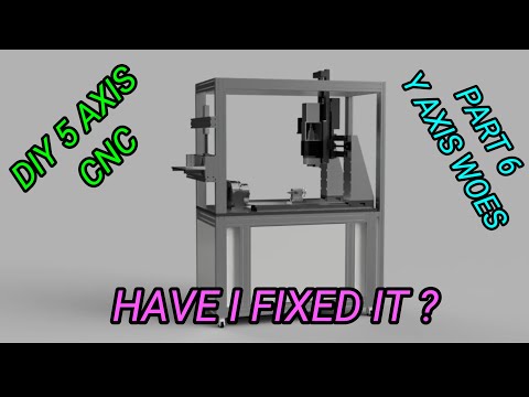 DIY CNC 5 AXIS MILL TURN MACHINE PART 6