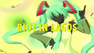 初音ミク　　　RIOT  IN  LAGOS   (RYUICHI SAKAMOTO)      COVER