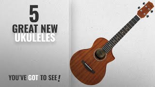 Video thumbnail for Ibanez Ukuleles [2018]: Ibanez UEWT5 Acoustic Tenor Ukulele, Open Pore Natural by Musical Instruments